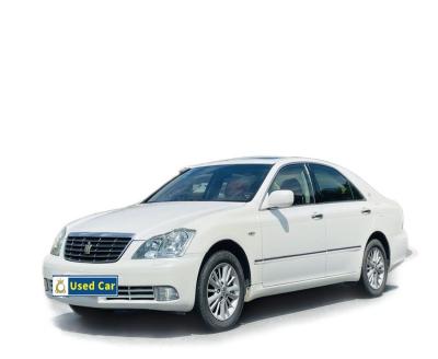 China Double Cabin Black 2.5L Left Steering Used Car For Toyota Crown For Wholesale for sale