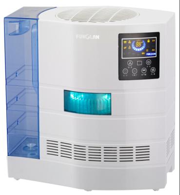 China Household Hepa Filter +UV sterialize+ion function+Water Filter Air Seal Evaporative Humidifier Electric Air Freshener Machine for sale