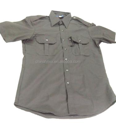 China Anti-Wrinkle Short Tactical Men Double Sleeve Pocket Shirt for sale