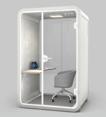 China CLZINE-M-F4 Private Office Soundproof Indoor Movable Pod Sound Insulation Booth privateSound Isolation Booth for sale