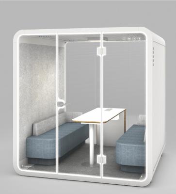 China CLZINE-XL-F4 Private Office Soundproof Indoor Movable Pod Sound Insulation Booth privateSound Isolation Booth for sale