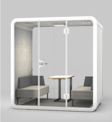 China CLZINE-L-F6 Private Office Soundproof Indoor Movable Pod Sound Insulation Booth privateSound Isolation Booth for sale