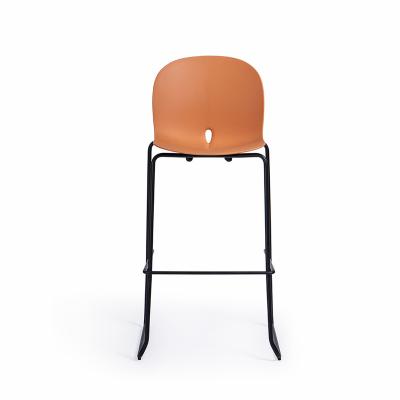 China 2022 Latest Design Top Quality Modern Cheap Plastic Belt Bar Chair Modern for sale