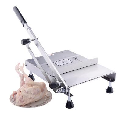 China Commercial Manual Small Goose Poultry Fresh Chicken Duck Poultry Kitchen Use Bone Cutter Cutting Machine for sale