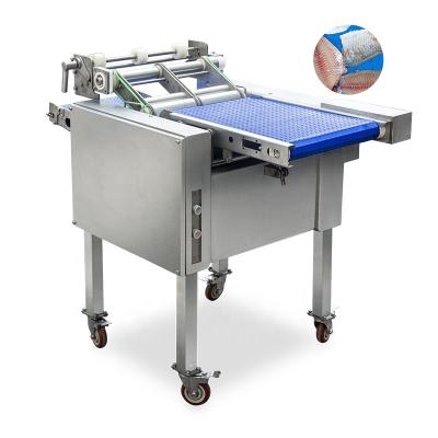 China Factory Fully Automatic Industrial Tilapia Basa Fish Peeling Skin Peeler Peeling Removal Removing Machine for sale