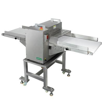 China automatic factory industrial fresh chicken fish mackerel braest meat strip tripe cutting machine for meat industry for sale