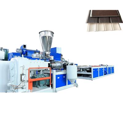 China Hot Sales Plate Foam Door Extruder PVC Ceiling Wpc Wall Making Profile Board Panel Extrusion Production Machine for sale