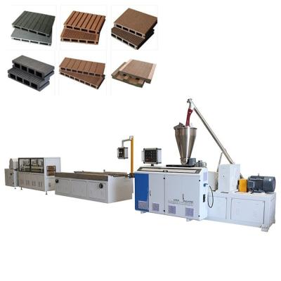 China Plates Plastic Wpc Profile Production Line High Quality Wpc Door Frame Making Machine Plastic Wpc Decking Profile Extruder Machine for sale