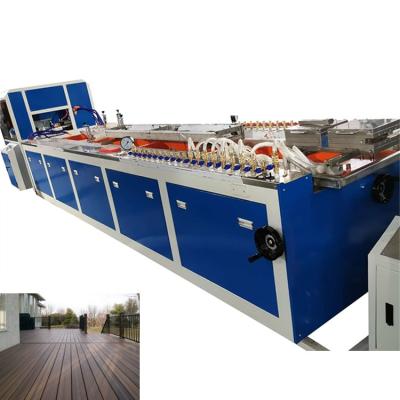 China Plates Wpc Profile Panel Roof Plastic Composite Extrusion Production Line Best Price for sale