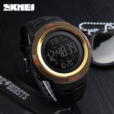 China Alarm Skmei 1251 top selling custom design reloj 5atm automatico hombre sport waterproof men fashion led digital watches for sale