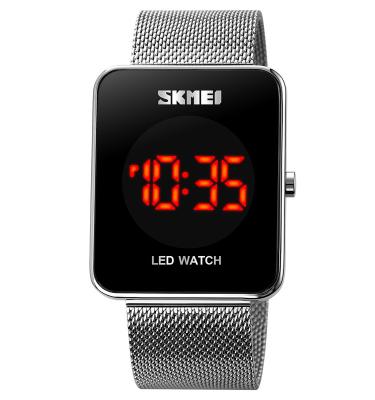 China Custom famous relojes hombre brand OEM alarm Skmei 1900 logo sports watch gold men minimalist wrist led square digital watch for sale