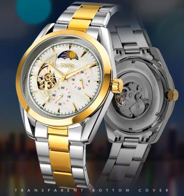 China Guangzhou Skmei 9237 reloj date reloj automatic mechanical wristwatches men designer wristwatches tourbillon watch for sale