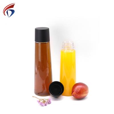 China Quality Plastic Sustainable Juice Bottle Thai Tea Aluminum Cover Packaging for sale