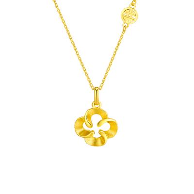 China Other Factory Direct Sale Real Jewelry Hand Make Real Jewelry 24K Gold Chain Necklace for sale