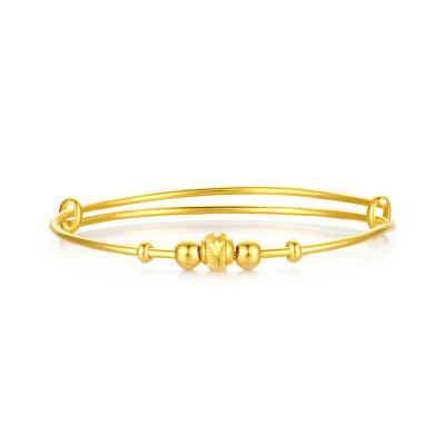 China Other China Supplier Engagement Wedding Bracelets Luxurious Classic Fashion Real 18K Gold Jewelry for sale