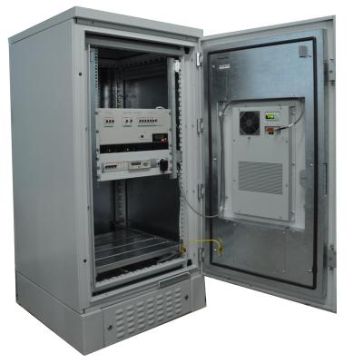 China FTTX W-TEL MSAN OLT Outdoor Telecom Industrial Equipment Cabinet Enclosure 19inch Electrical Rack for sale