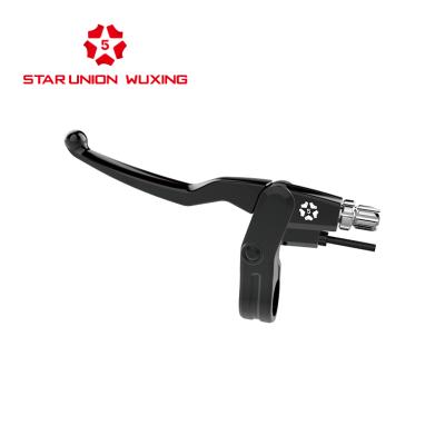 China Mounted mountain bicycle Wuxing aluminum alloy road bike brake lever, electric bicycle hand conversion brake lever. for sale