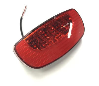 China Wuxing WD300 LED Rear Light ABS ebike tail light electric ebike tail bike light accessory for sale