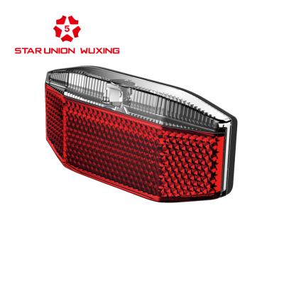 China Wuxing AC6v DC12-48v ebike led tail lights WD216 CE E-mark K-mark certificates electric bicycle scooter tail lights 90mm*40mm*16mm for sale