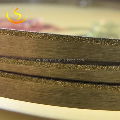 China Granite Glass And Stone Optical Crystals Cutting Diamond Band Saw Blade for sale