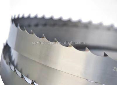 China Cutting wood /furniture factory /wooden factory band saw blade with harden teeth for wood-mizer for sale