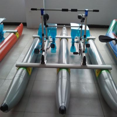 China Outdoor Inflatable Water Bike Equipment Inflatable Water Bike Float Tube For Sale Hld0785 for sale