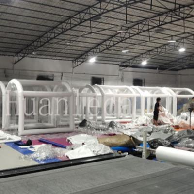 China Easy Inflatable Disinfection Channel Disinfection Tent Mobile Inflatable Party Installation Disinfection Tent for sale