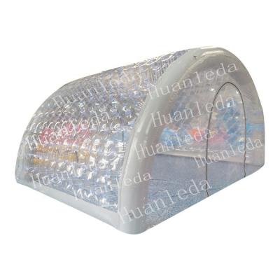 China Eco-friendly Inflatable Transparent Waterproof Swimming Pool/Pool Cover Tent For Outdoor for sale