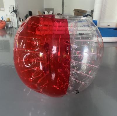 China Inflatable Toy Top Quality Amazing Outdoor Games Factory TPU Bubble Ball Football Body Bumper Ball For Sale for sale