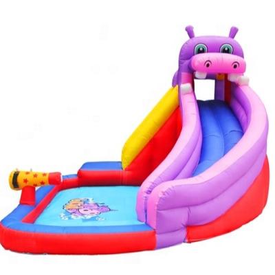 China Theme Park Factory Customization Large Residential Inflatable Pool Slide Inflatable Water Slides For Kids for sale