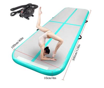 China Gymnastics Gymnasium Use Factory Manufacture Inflatable Air Track Gymnastic Mat for sale