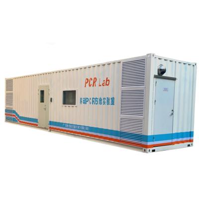 China Emergency Movable and Portable Prefab Modular Modern Hospital Mobile Container Clinic Laboratory for sale