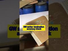 GW series- lamination accuracy check