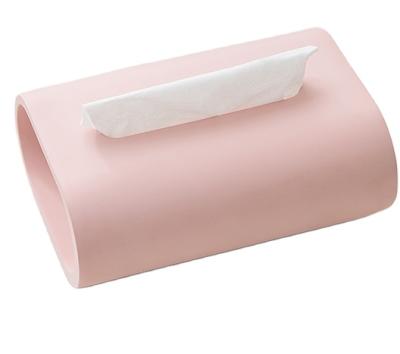 China Home hotel restaurant customized oval concrete tissue box customized napkin table cardboard cement tissue box holder forrestaurant for sale