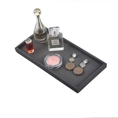 China Home.Restaurant.Bar.Hotel.Wedding Custom Sized Art Concrete Palette, Cement Jewelry Perfume, Gray Bathroom Tray for sale