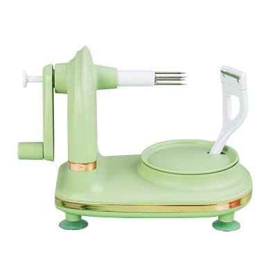 China Viable Multi-Function Vegetable Manual Hollow Hole Puncher Apple Slice Fruit Slicer Vegetable Slicer for sale