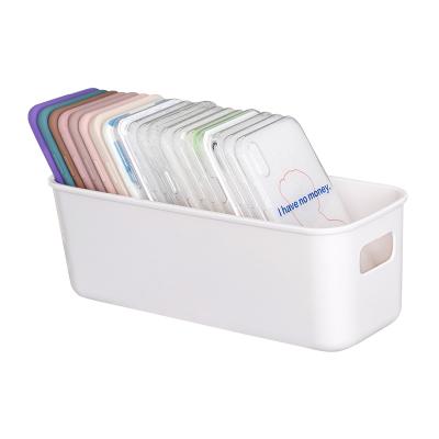 China Viable Multifunctional Rectangular Sundries Book Dormitory Desktop Storage Box for sale