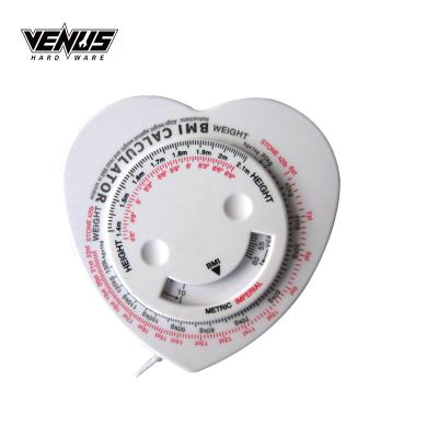 China High Accuracy High Accuracy Heart Shaped Tailor Waist Measuring Tape Seamstress for sale