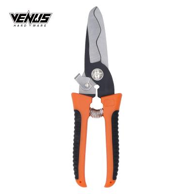 China Sharp Edge Stainless Steel Blades Shears Customized Horticultural Scissors for sale