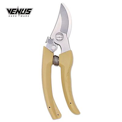 China Anti-Slip Handle Plant Cutting Tools Sharp Garden Shears Manual Pruners for sale