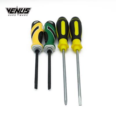 China Screwdriver Tool Double Head Ratchet Phillips And Slotted Screwdriver Screw Driver Tool for sale