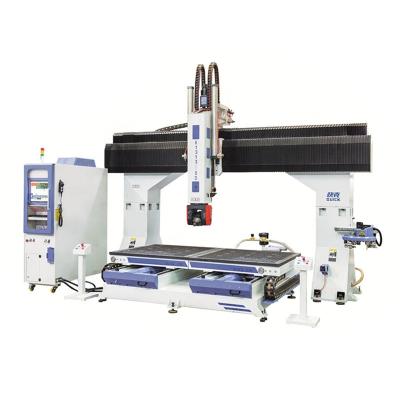 China 5 Axis CNC Router Engraving Machine Woodworking Cnc Router Milling Machine en venta