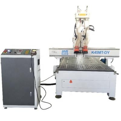 Китай 1325 Mdf Multi Head CNC Routerr Cutting Machine Woodworking Double Spindle продается