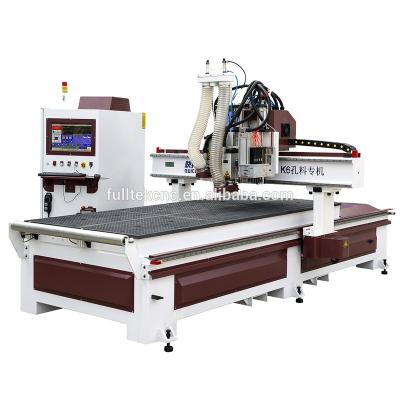 China New Product Woodworking CNC Router Wood Porous Making Machine for sale