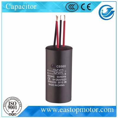 China AC Motor Run Capacitor / CBB60-D Motor Series For Single Phase Motor for sale