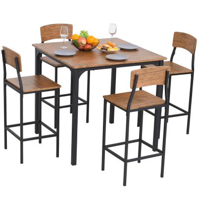 China Durable Modern Custom Furniture Indoor Dining Table Set Metal Restaurant Chair Durable Leisure Chair Luxury Furniture for sale