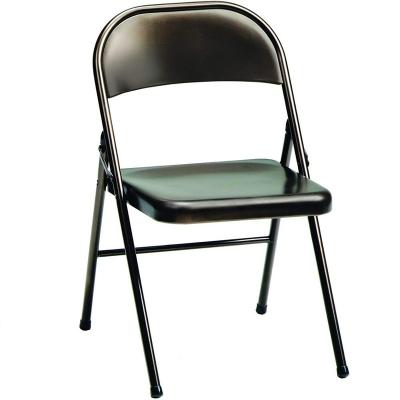 China FREE PREVIEW of Metal Folding Chair All Steel Buff Frame Folding Chair for sale