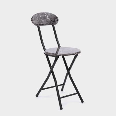 China Bar Chair With Back Free Samples Portable Modern Bar Chair Folding Metal Classic Cheap Tube Simple Foldable Bar Stool Wholesale Bar Stool for sale