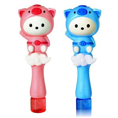 China 2022 Soapy Bubbles Tik Tok Water Blowing Bubbles Blowing Machine Rechargeable Automatic Bubbles Wand Stick for sale