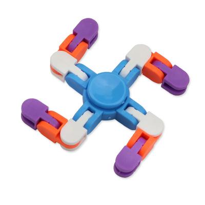 China Sensory Pusher Spinner Push Toys For Toy Finger Skate Board Fidget Spinner Ultra Durable Spinner Push Sensory Toys Flying Xmas Gift for sale